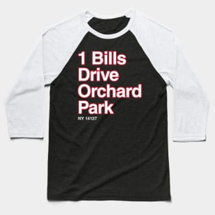 Buffalo Bills Football Stadium Baseball T-Shirt